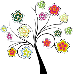 blomträd